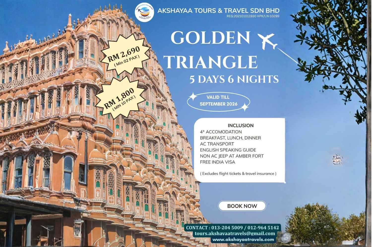 ✨ GOLDEN TRIANGLE TOUR – INDIA ✨