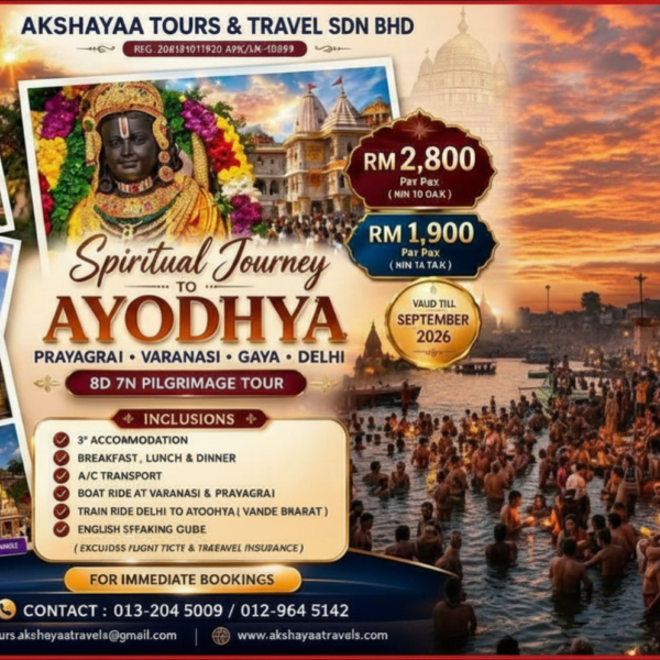 🛕 THE BEST OF AYODHYA • GAYA • VARANASI • PRAYAGRAJ • DELHI 🛕