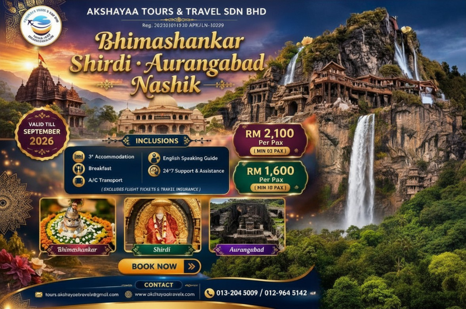 ✨ DIVINE SHRIDI YATRA – 5N / 6D ✨